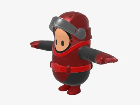 Rogue Navigator Fall Guy - Fortnite 3D Model