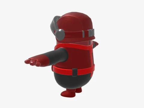 Rogue Navigator Fall Guy - Fortnite 3D Model