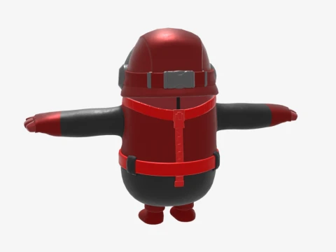Rogue Navigator Fall Guy - Fortnite 3D Model