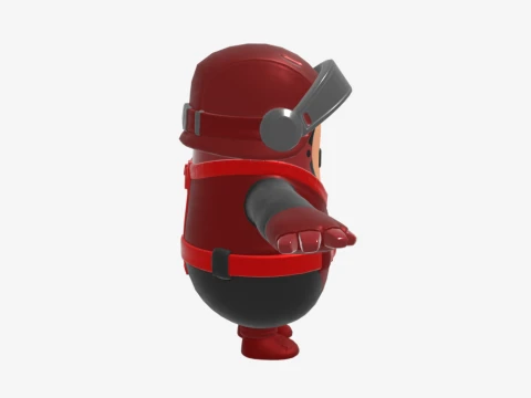 Rogue Navigator Fall Guy - Fortnite 3D Model