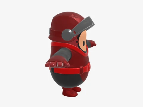 Rogue Navigator Fall Guy - Fortnite 3D Model