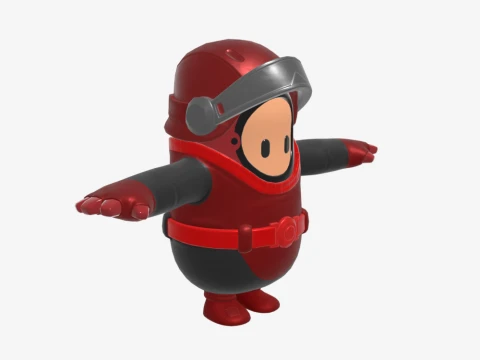 Rogue Navigator Fall Guy - Fortnite 3D Model