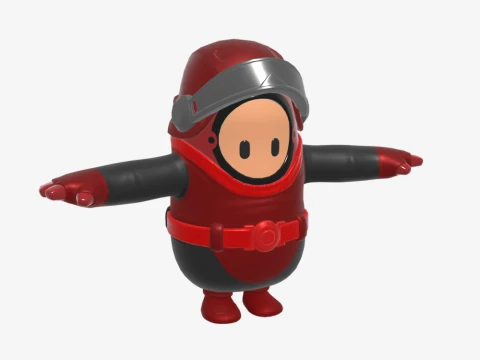 Rogue Navigator Fall Guy - Fortnite 3D Model