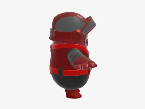 Rogue Gunner Fall Guy - Fortnite 3D Model