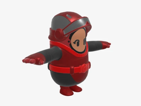 Rogue Gunner Fall Guy - Fortnite 3D Model
