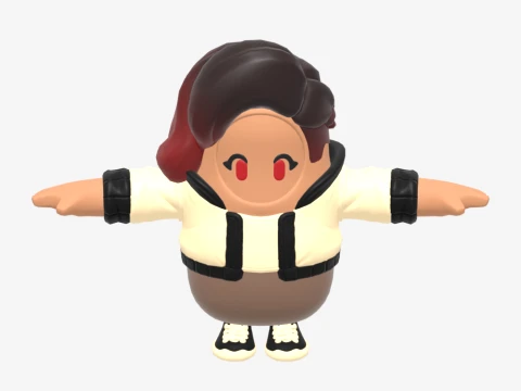 Sidewinder Fall Guy - Fortnite 3D Model