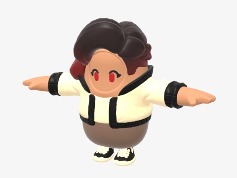 Sidewinder Fall Guy - Fortnite 3D Model