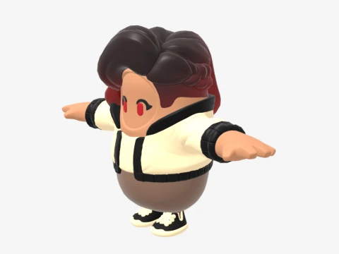 Sidewinder Fall Guy - Fortnite 3D Model