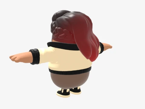 Sidewinder Fall Guy - Fortnite 3D Model