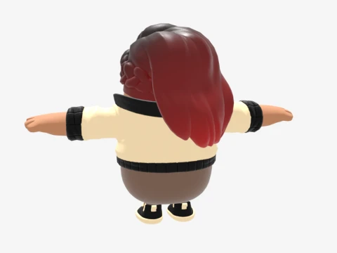 Sidewinder Fall Guy - Fortnite 3D Model