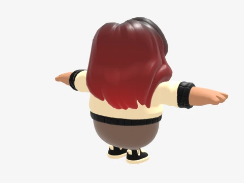Sidewinder Fall Guy - Fortnite 3D Model