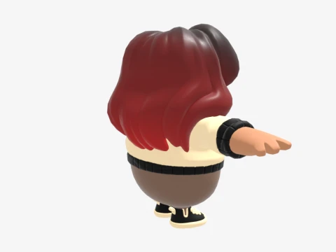 Sidewinder Fall Guy - Fortnite 3D Model