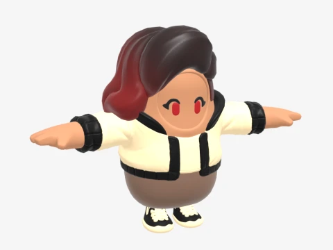 Sidewinder Fall Guy - Fortnite 3D Model