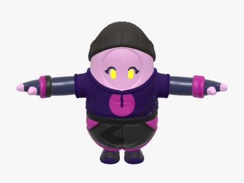 Moon Punk Ione Fall Guy - Fortnite 3D Model