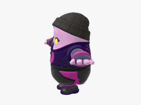 Moon Punk Ione Fall Guy - Fortnite 3D Model