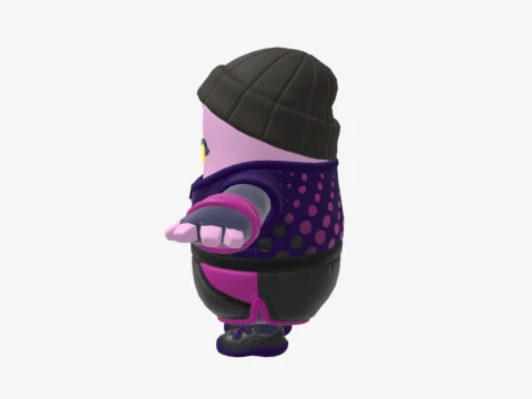 Moon Punk Ione Fall Guy - Fortnite 3D Model