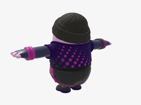 Moon Punk Ione Fall Guy - Fortnite 3D Model
