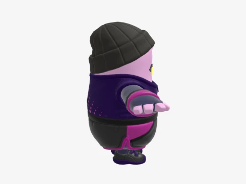 Moon Punk Ione Fall Guy - Fortnite 3D Model