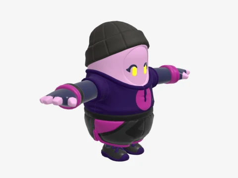 Moon Punk Ione Fall Guy - Fortnite 3D Model