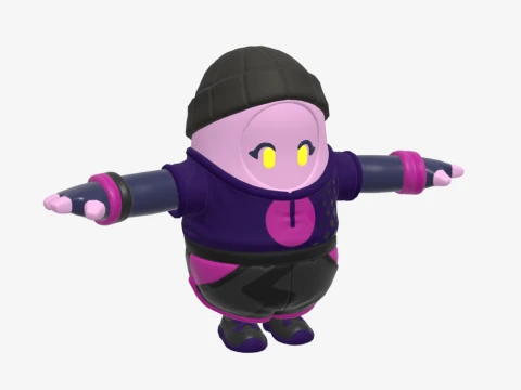 Moon Punk Ione Fall Guy - Fortnite 3D Model