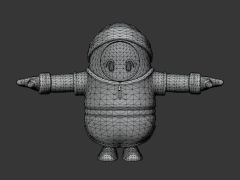 Moon Punk Ione Fall Guy - Fortnite 3D Model