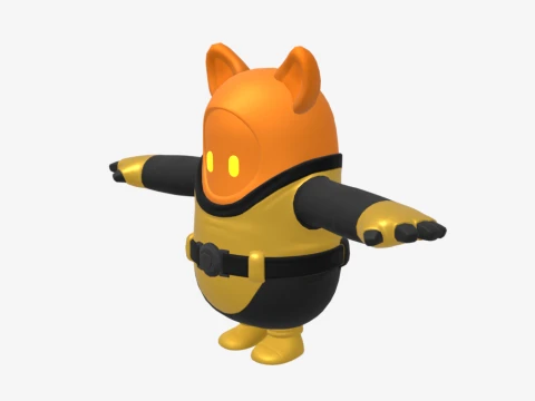 Spice Fall Guy - Fortnite 3D Model