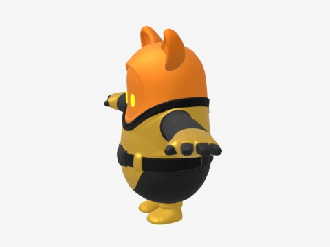 Spice Fall Guy - Fortnite 3D Model