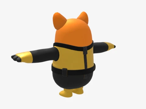 Spice Fall Guy - Fortnite 3D Model
