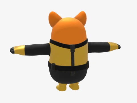 Spice Fall Guy - Fortnite 3D Model