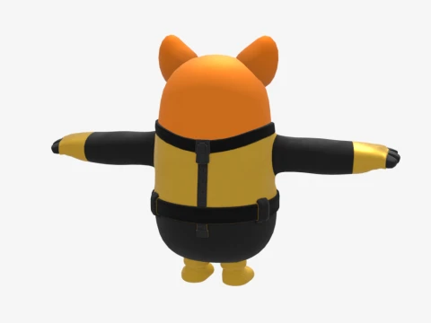 Spice Fall Guy - Fortnite 3D Model
