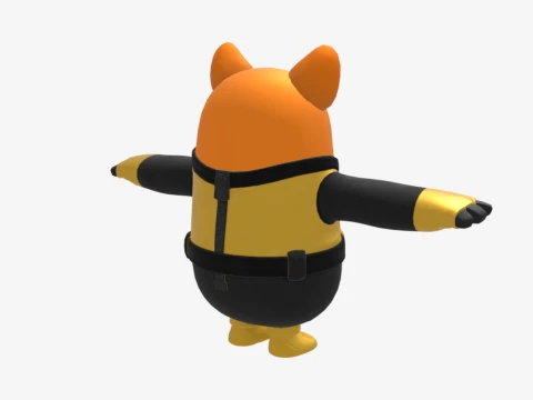 Spice Fall Guy - Fortnite 3D Model