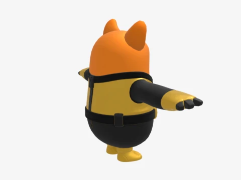Spice Fall Guy - Fortnite 3D Model