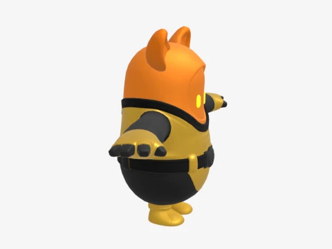 Spice Fall Guy - Fortnite 3D Model