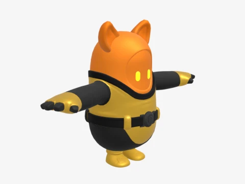 Spice Fall Guy - Fortnite 3D Model