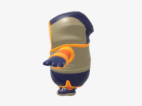 Summit Striker Fall Guy - Fortnite 3D Model