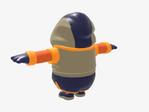 Summit Striker Fall Guy - Fortnite 3D Model