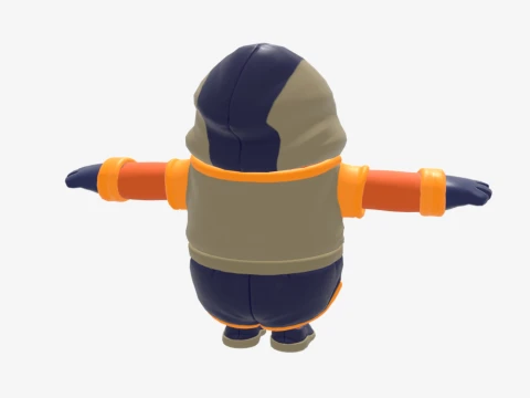 Summit Striker Fall Guy - Fortnite 3D Model