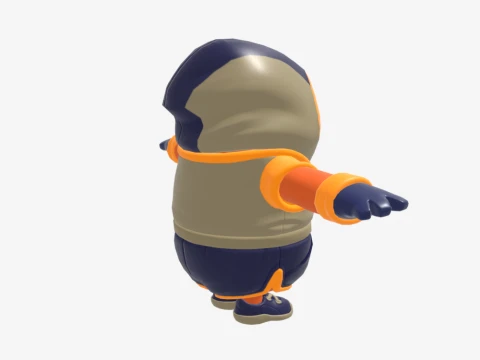 Summit Striker Fall Guy - Fortnite 3D Model