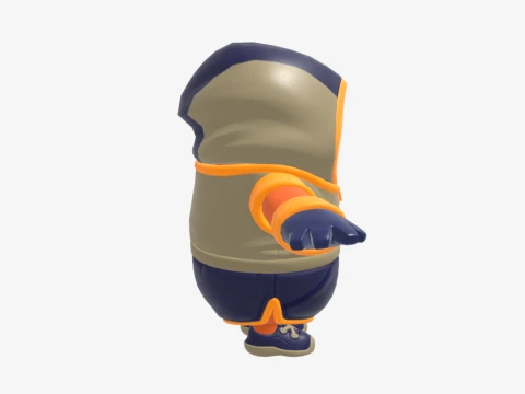 Summit Striker Fall Guy - Fortnite 3D Model