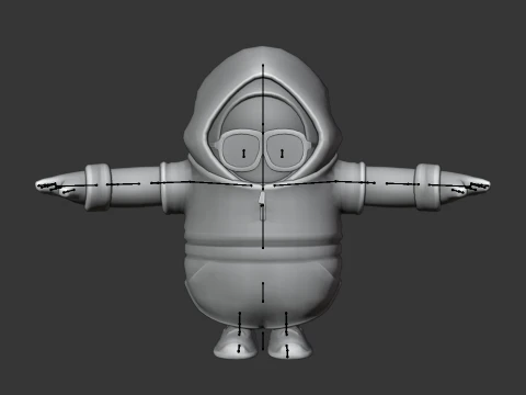 Summit Striker Fall Guy - Fortnite 3D Model