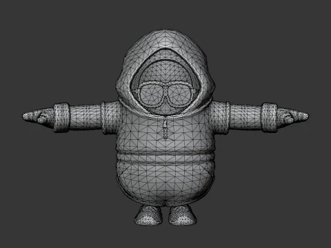 Summit Striker Fall Guy - Fortnite 3D Model