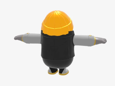 The Goldfish Fall Guy - Fortnite 3D Model
