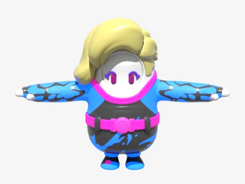 Serenade Fall Guy - Fortnite 3D Model