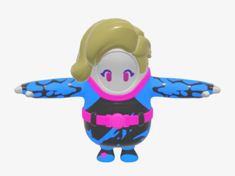 Serenade Fall Guy - Fortnite 3D Model