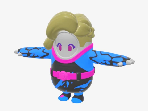 Serenade Fall Guy - Fortnite 3D Model
