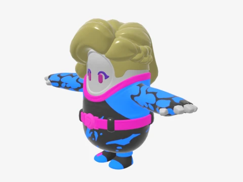 Serenade Fall Guy - Fortnite 3D Model