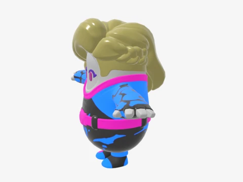 Serenade Fall Guy - Fortnite 3D Model