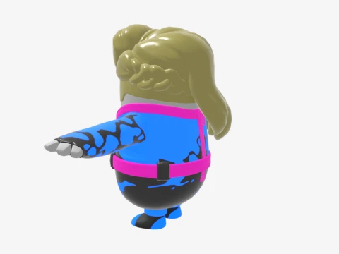Serenade Fall Guy - Fortnite 3D Model