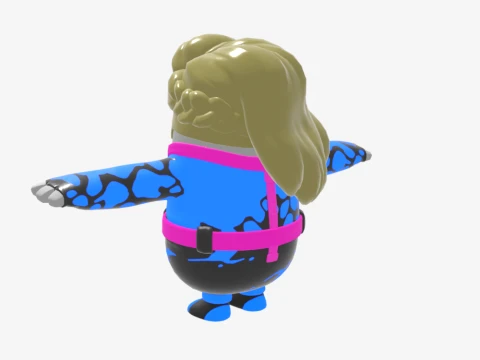 Serenade Fall Guy - Fortnite 3D Model