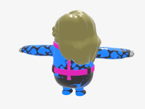Serenade Fall Guy - Fortnite 3D Model